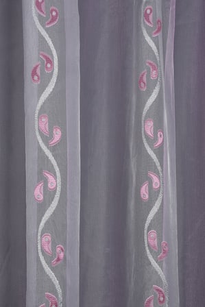 ORGANZE 2550 KREM RENK 5_3 Hazır dikilmiş Pileli Fon Perde 300*260 cm