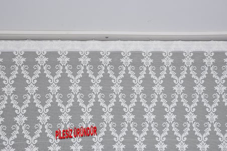 KDK 6020 MODEL KREM RENK PİLESİZ TEK KANAT Fon Perde 300*260 cm