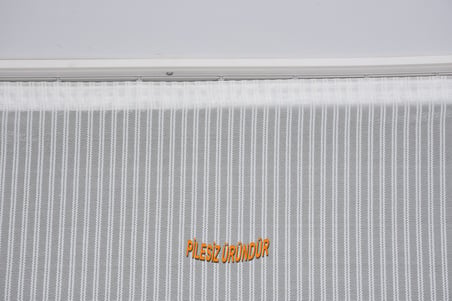 MAKARNA KDK MODEL KREM RENK PİLESİZ TEK KANAT Fon Perde 300*260 cm