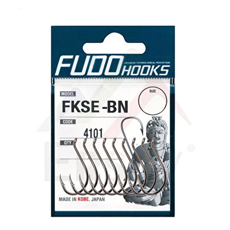 Fudo 4101 FKSE-BN Fukase Black Nikel Olta İğnesi Black Nickel-NO:1/0