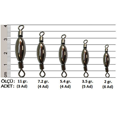 Effe Rolling Kurşunlu Fırdöndü 24 Gr