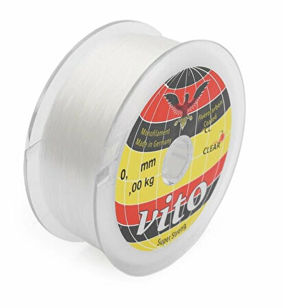 Vito Süper Strong Clear Monofilament Olta Misinası 100mt 0,45 MM