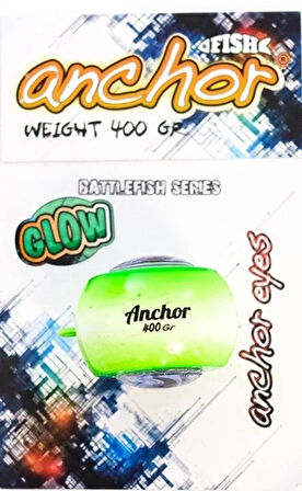 Anchor Melek Gözü [ Glowlu ] YEŞİL-200 Gr