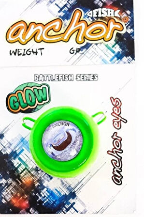 Anchor Melek Gözü [ Glowlu ] YEŞİL-130 Gr