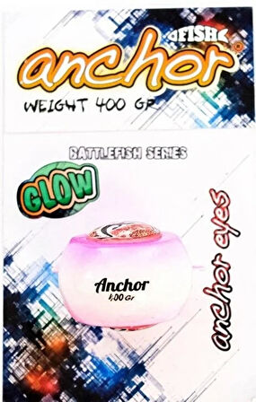 Anchor Melek Gözü [ Glowlu ] PEMBE-100 Gr