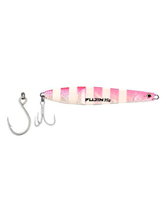 Fujin Jigeer 28gr 102mm Kaşık Yem PİNK ZEBRA GLOW