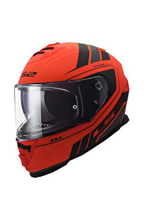 STORM 2 FIST MAT TURUNCU-SİYAH KASK MTDD