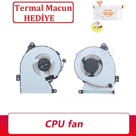 Asus X540S, X540U Serisi Notebook Cpu Fanı / Ver.1 / FAN177
