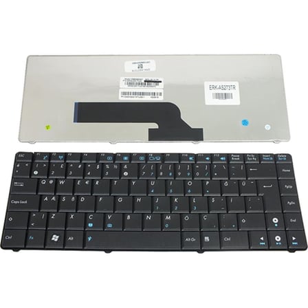 Asus K40, K40A, K40Ab, K40Ac, K40Ad, K40Ae, K40Af, K40C, K40I, K40Id, K40Ie, K40Ij, K40IL, K40In, K40Ip Klavye TR