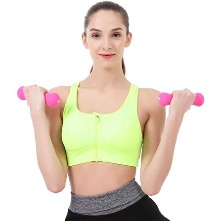 Gymo Neopren Dambıl 2x1kg Pembe