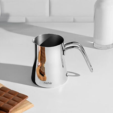 Nehir Everest Mini Çelik Sütlük 500ml 