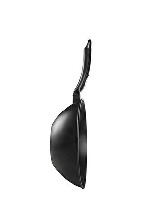 Nehir Royal Elite Siyah 28 cm Alüminyum Döküm Wok Tava 