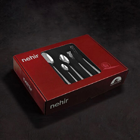 Nehir Milas Sade 6 Kişilik 30 Parça Çatal Kaşık Takımı