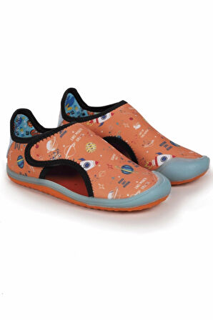 Kids Aqua Çocuk Sandalet Panduf Ayakkabı Uzay
