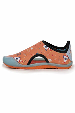 Kids Aqua Çocuk Sandalet Panduf Ayakkabı Uzay