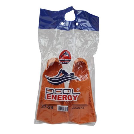 Pool Energy Kauçuk Deniz Paleti - Çocuk TURUNCU-33-34