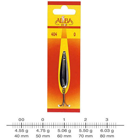 AlbaStar Lüfer Olta Kaşığı NO:00