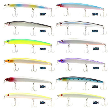 Japanese Minnow 3D 17Gr 13Cm Floating Suni Yem 2548