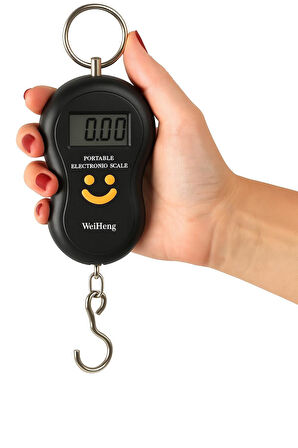 Portable Taşınabilir Elektronik Dijital Hassas Terazi SİYAH