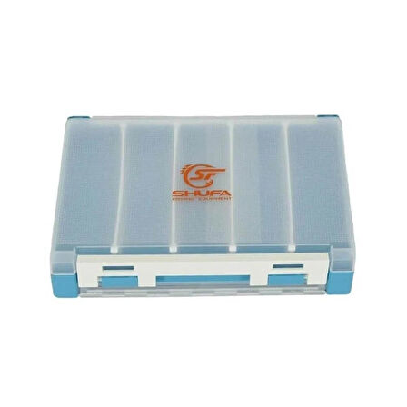 Shufa Çift Taraflı Silikon ve Jighead Kutusu 120mm