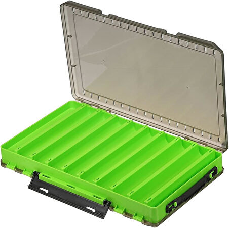 Shufa Lure Box Çift Taraflı Kutu 145mm - PlasticBox (L) F03 YEŞİL