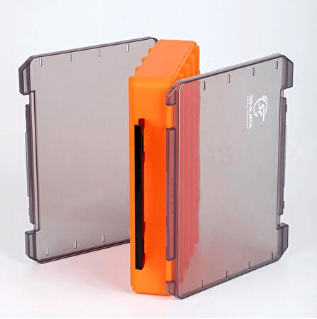 Shufa Lure Box Çift Taraflı Kutu 240mm - PlasticBox (M) F01 TURUNCU