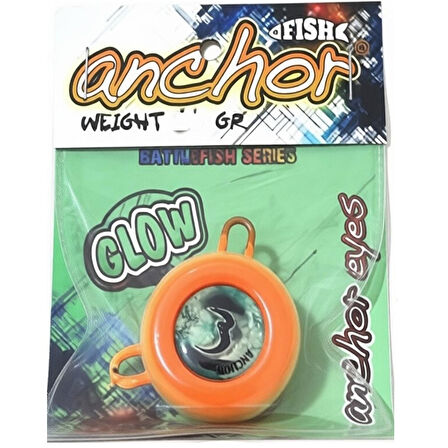 Anchor Melek Gözü [ Glowlu ] TURUNCU-130 Gr