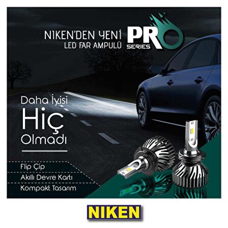 D2s led xenon far aydınlatma seti şimşek etkili niken pro 8000lm