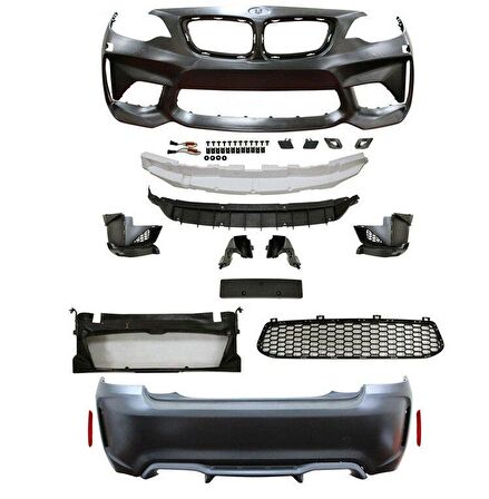 Bmw f22 m2 competition body kit tampon seti 2014 / 2018