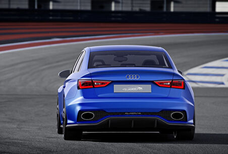 AUTOGP  Audi a3 RS3 arka tampon komple sedan 2013+ 8v quattro yazılı