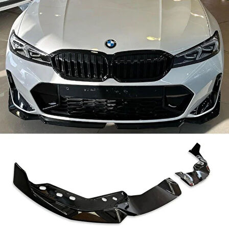 AUTOGP  Bmw G20 lci m ön tampon altı lip pianoblack type 2 2022+