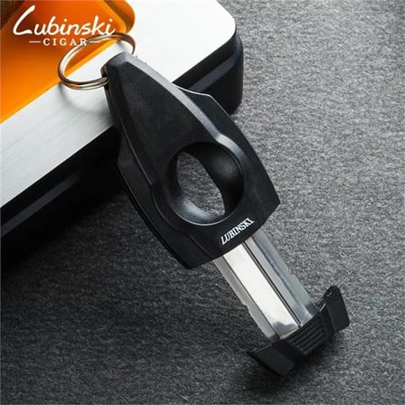 Lubinski Anahtarlık V-Cut Puro Kesici Lazer Bıçak Plastik-Siyah(56Ring) LB-369