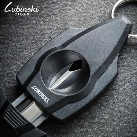 Lubinski Anahtarlık V-Cut Puro Kesici Lazer Bıçak Plastik-Siyah(56Ring) LB-369