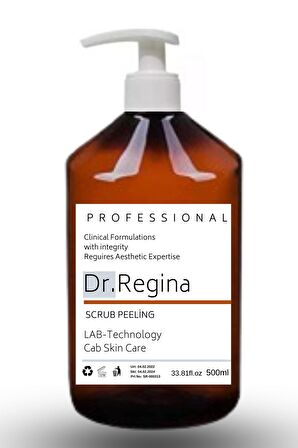 DR.REGİNA Apricot Scrub Peeling Professional Cabin LAB-Technology 500ml