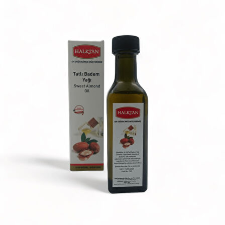 Halktan Tatlı Badem Yağı 100 ml.