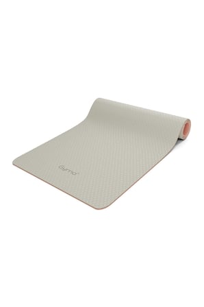 Gymo Pro Series 6Mm Tpe Yoga Matı Pilates Minderi 183X66Mm Bej