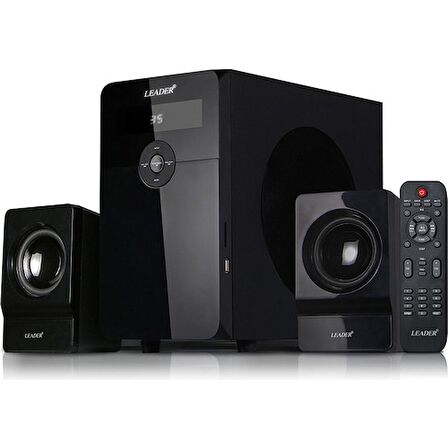Leader R205 2+1 Ev Sinema Ses Sistemi(Bluetooth-Usb/sd-Fm)