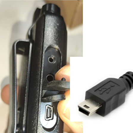 Mars Pro Pmr Telsiz Usb Şarj Kablosu Wln Teknoben Retevis Uyumlu