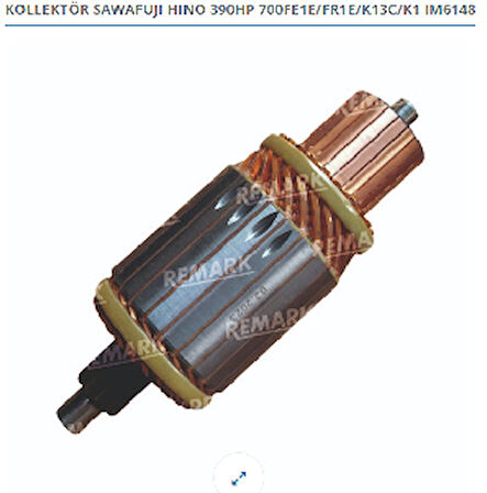 Unıversal Marş Kollektörü Sawafujı Hino 390hp 700fe1e/fr1e/k13c/k13d/ksfs1e/ksfq1e - Remark-İm6148