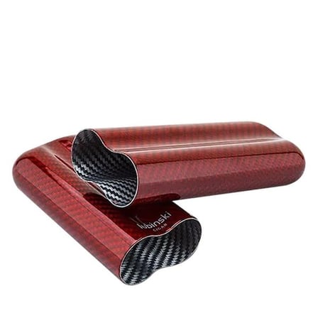 Lubinski Yeni CarbonFiber Puro Kılıfı Kırmızı 2li (60Ring)