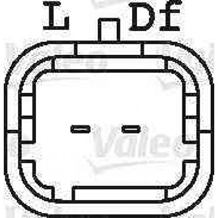 Psa Alternator (150 Amp) P107 P206 P307 C1 C2 C3 C3 Plurıel Dv4td (1,4hdi 8v) Partner II Berlingo II 1,6 - Valeo 439696