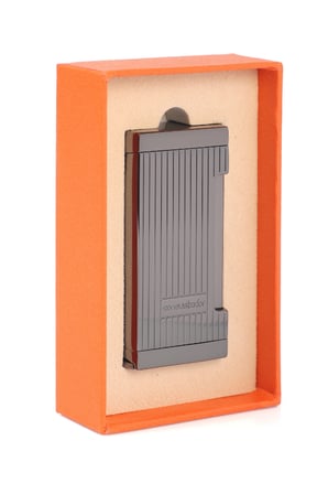 Conquistador Çift Torch Pürmüz Gunmetal Delicili Metal Puro Çakmağı CNQ-037