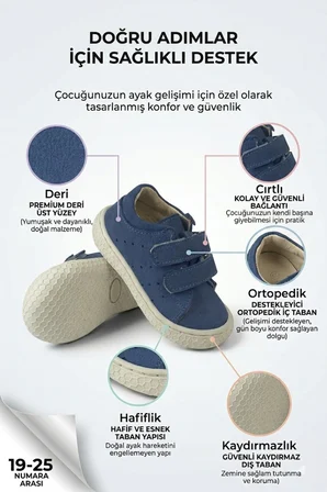 Ortopedik İç Taban Hafif ve Esnek Taban İlk Adım Ayakkabı