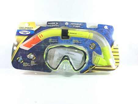 Maske Snorkel Set Almira - 2303A/121CSB