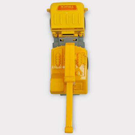 Sürtmeli Oyuncak İş Makineleri - Vinç