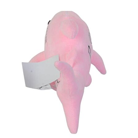 Müzikli Peluş Köpek Balığı Baby Sharky 30 Cm. - Pembe