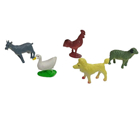Farm Animals Çiftlik Hayvanları Seti 12 Parça - Köpek