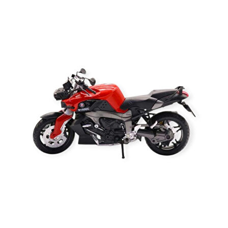 1:12 Ölçekli Model Motosiklet - BMW - HX794-1- Kırmızı