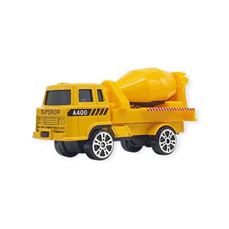 3'lü İş Makinaları Road Seti - Die Cast - DS044 - İnşaat