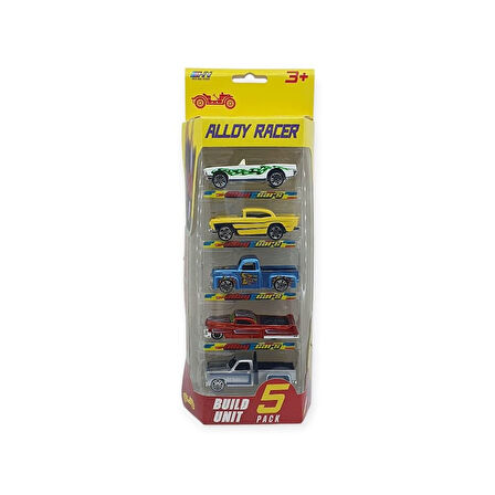 Alloy Racer 5'li Araç Seti - 780-513
